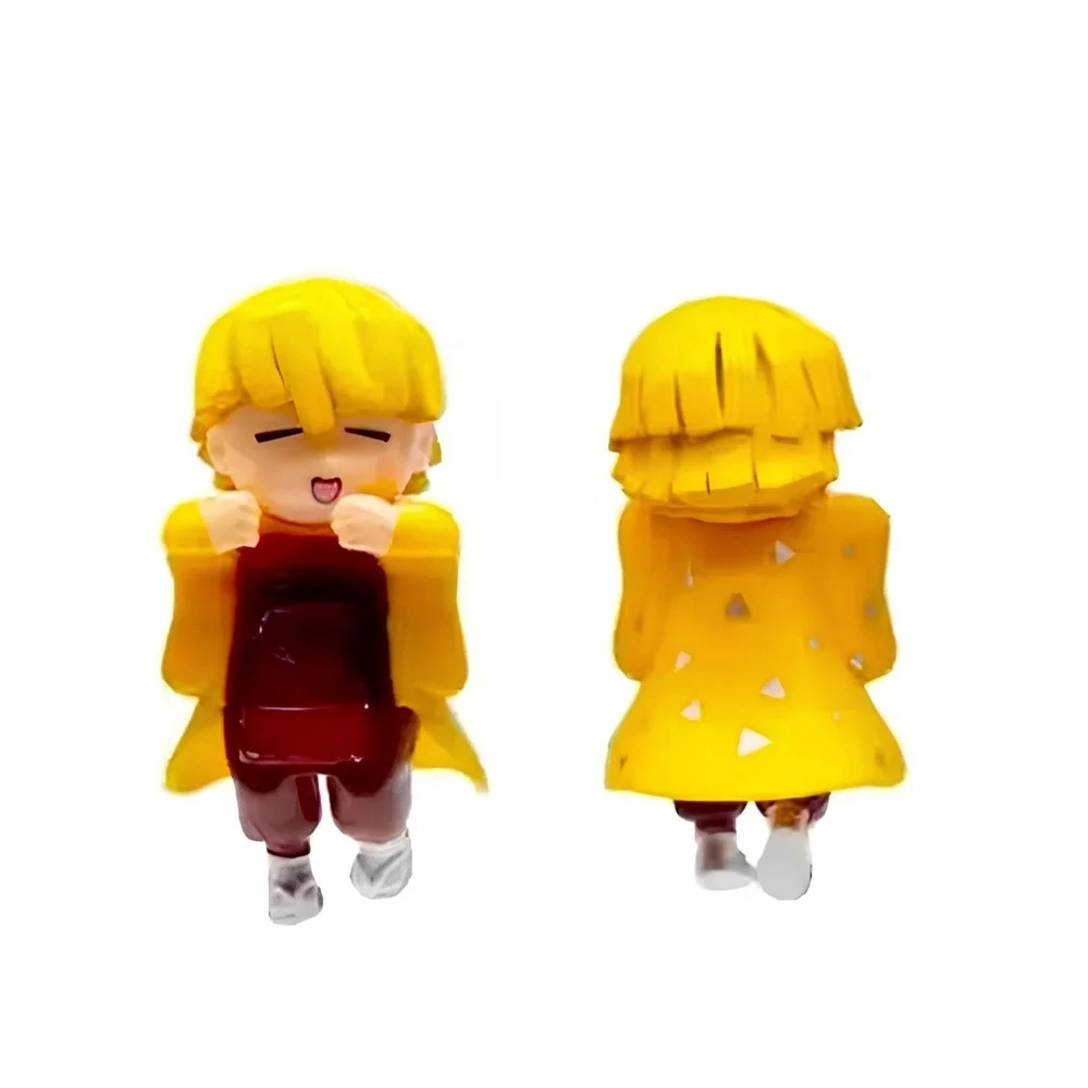 Demon Slayer Zenitsu Agatsuma Phone Buddy Monitor Buddy Phone Peeker Figurine